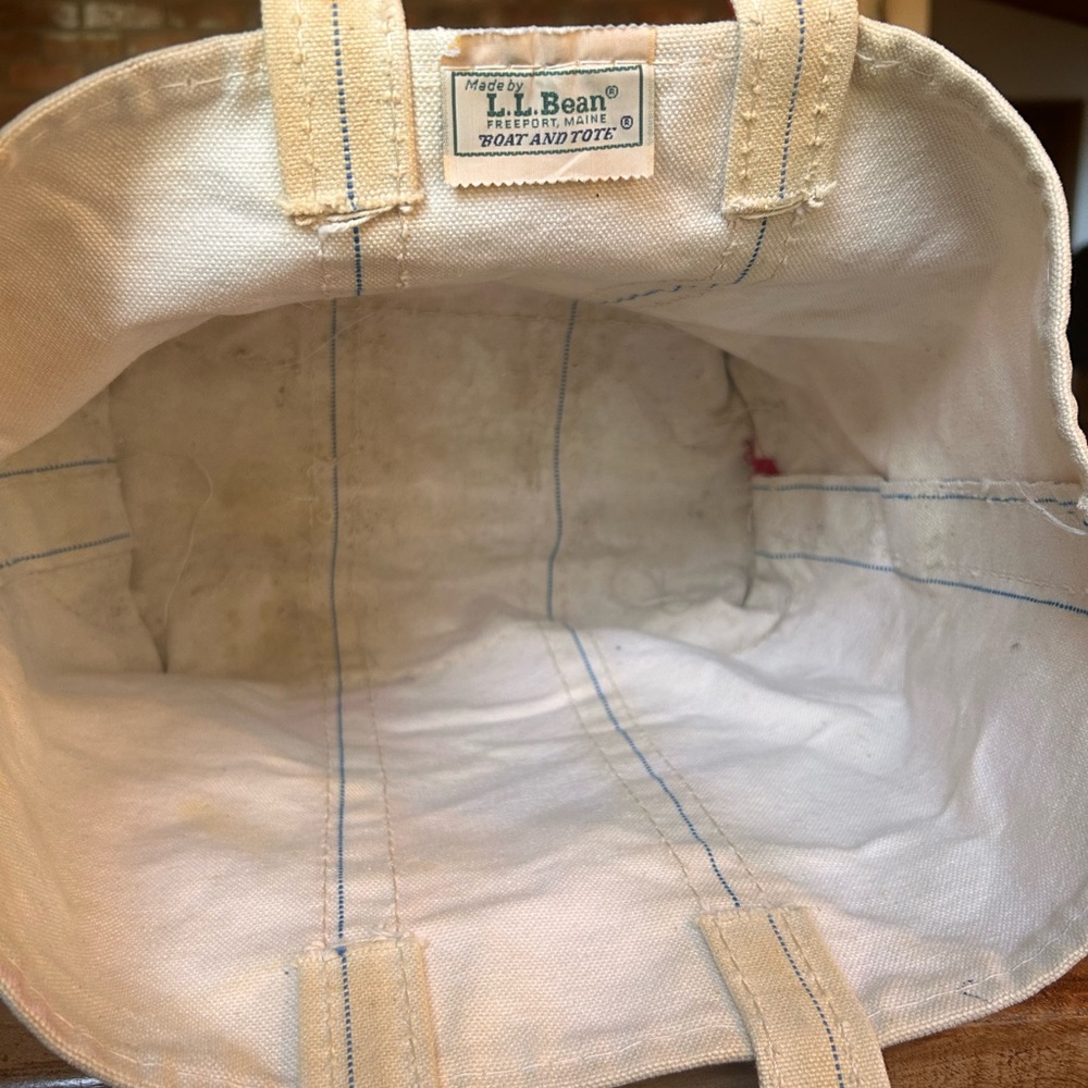 LLBean Canvas Boat and Tote Bag - Picture 13 of 16
